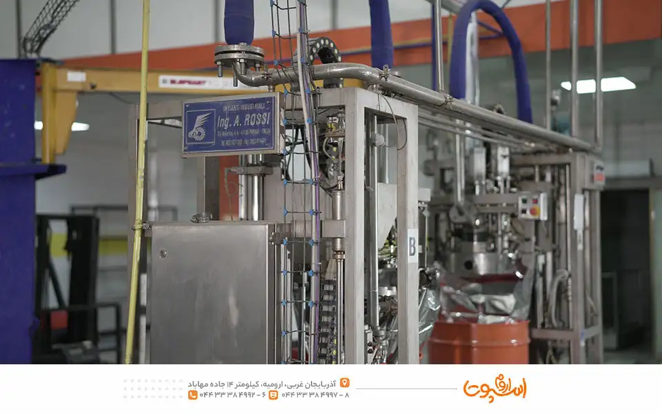 دستگاه اسپتیک کردن رب گوجه فرنگی